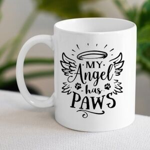 My Angel Has Paws Pet Memorial Coffee Mug